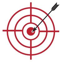 Target icon design vector