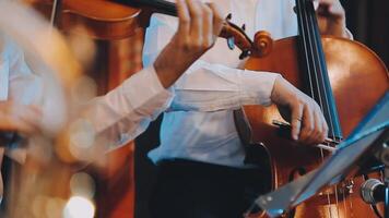 Violine Instrumente, Symphonie Orchester Lager Aufnahmen video