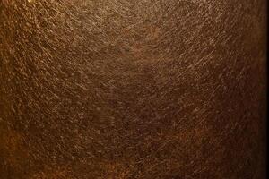 Abstract black and gold lines background with low light effect. photo