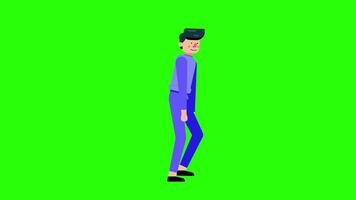 lazy walk animation video