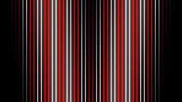 vermelho e branco descendente sem fim néon linhas fundo vj ciclo dentro 4k video