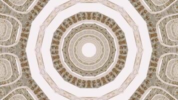 loop animation, abstract pattern brown circular pattern video
