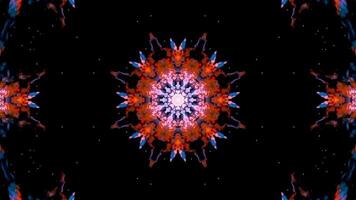 colorful abstract pattern loop animation video