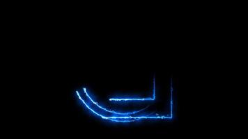 Element Light, Elegant Light Streaks With Alpha Channel Loop, Particles video