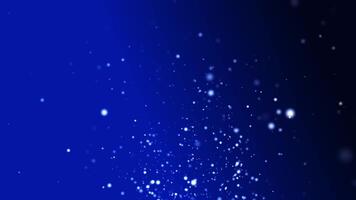 Blue Particles Background Loop video