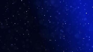 Blue Particles Background Loop video