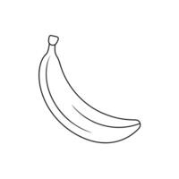 Line icon for apple vector