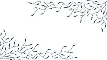 Tropical leaf background. Abstract leaves background pattern. leaf outline . leaves pattern wallpaper. vector