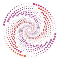 Dots Circle Design vector