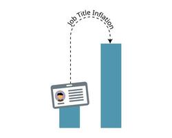 Job title inflation that Employees receive the job title but not necessarily the actual responsibilities vector