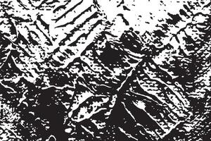 Rough Black and White Grunge Texture - Distressed Overlay Background - Abstract Textured Effect - Isolated on White - EPS10 vector