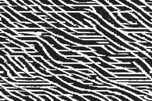 black printed wooden texture on white canvas vector