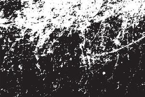 black grunge destressed texture on white background, grunge destress monochrome overlay background texture vector