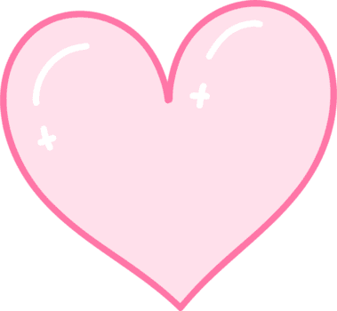 Cute Coquette heart png