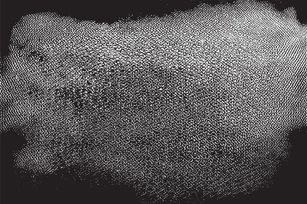black and white monochrome overlay grunge gritty texture, illustration background texture. EPS 10
