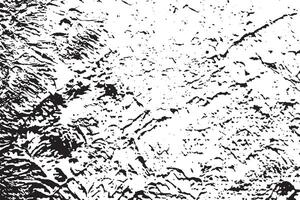 Rough Black and White Grunge Texture - Distressed Overlay Background - Abstract Textured Effect - Isolated on White - EPS10 vector