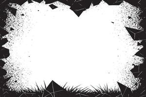 black monochrome overlay texture on white background, black and white background or texture vector