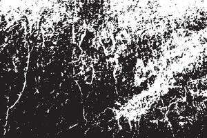 black grunge destressed texture on white background, grunge destress monochrome overlay background texture vector