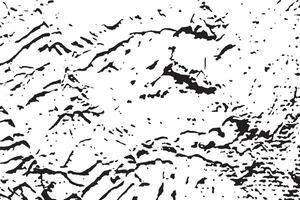 Rough Black and White Grunge Texture - Distressed Overlay Background - Abstract Textured Effect - Isolated on White - EPS10 vector