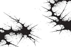black monochrome overlay texture on white background, black and white background or texture vector