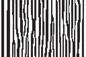 black printed wooden texture on white canvas vector