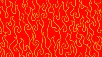 doodle fire background. Abstract Fire Background. Abstract flame Background. Flame Seamless Pattern. Fire flame seamless pattern. vector