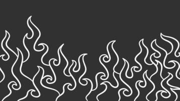 doodle fire background. Abstract Fire Background. Abstract flame Background. Flame Seamless Pattern. Fire flame seamless pattern. vector