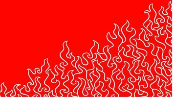 doodle fire background. Abstract Fire Background. Abstract flame Background. Flame Seamless Pattern. Fire flame seamless pattern. vector