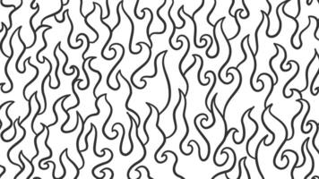 doodle fire background. Abstract Fire Background. Abstract flame Background. Flame Seamless Pattern. Fire flame seamless pattern. vector