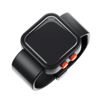 3d rendering smart watch icon. Gadget and technology concept png