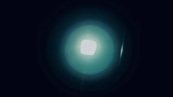 Reflection of a bright light forming into multiple layers from high to low level of brightness photo