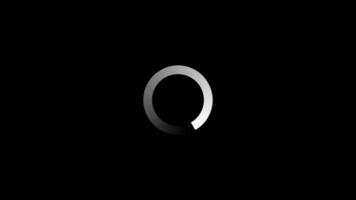 Loading Screen Animation. Circular Loading Icon video