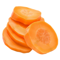 Carrot Slices Display Isolated on Transparency png