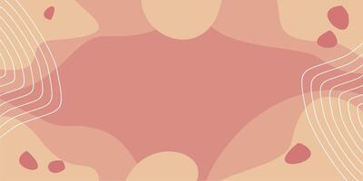 pink abstract background. design template for banner, poster, greeting card. vector
