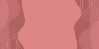 pink wave background. design template for banner, poster, greeting card. vector