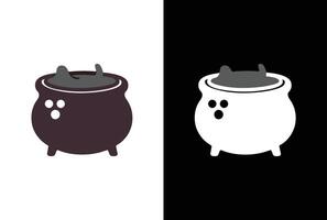 illustration. Happy Halloween day element background . vector