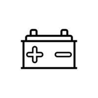 accu battery icon design vector
