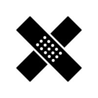 band aid bandage plaster icon design vector