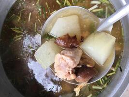 chicken and winter melon soup photo
