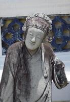 the statue of the religion in the city of china photo