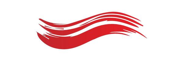 Analog touch material. The texture of the brush is beautiful. Wave pattern vector
