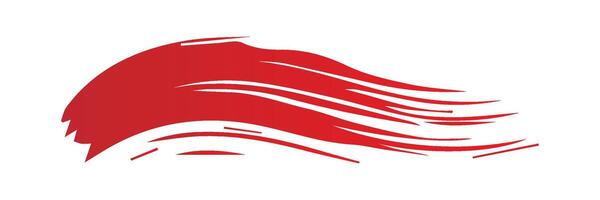 Analog touch material. The texture of the brush is beautiful. Wave pattern vector