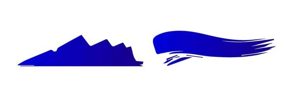 Analog touch material. The texture of the brush is beautiful. Wave pattern vector