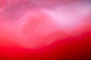 clouds of red smoke, clouds of red paint in water, aquarium, abstract background, texture photo