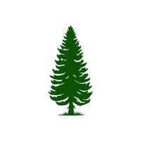silhouette tree line drawing, graphics tree elements outline symbol for architecture and landscape design drawing. vector
