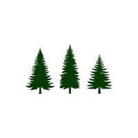 silhouette tree line drawing, graphics tree elements outline symbol for architecture and landscape design drawing. vector