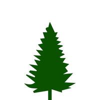 silhouette tree line drawing, graphics tree elements outline symbol for architecture and landscape design drawing. vector