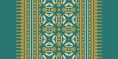 Bukhara pattern Seamless Australian aboriginal pattern Motif embroidery, Pixel Ikat embroidery Design for Print scandinavian pattern saree ethnic nativity gypsy pattern vector