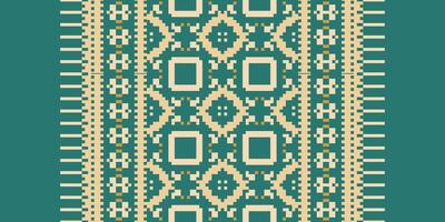 Bukhara pattern Seamless Australian aboriginal pattern Motif embroidery, Pixel Ikat embroidery Design for Print pattern vintage flower folk navajo patchwork pattern vector