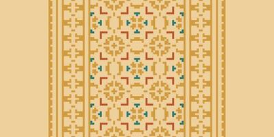 Bukhara pattern Seamless Australian aboriginal pattern Motif embroidery, Pixel Ikat embroidery Design for Print egyptian pattern tibetan mandala bandanna vector
